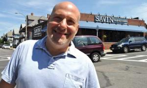 Ken Osherow: Key to success of Savin Bar + Kithcen, other eateries on Savin Hill Ave. Photo by Bill Forry